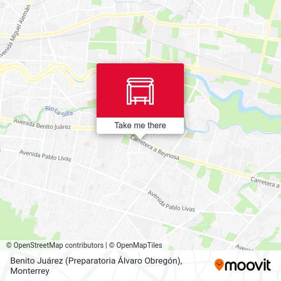 Mapa de Benito Juárez (Preparatoria Álvaro Obregón)