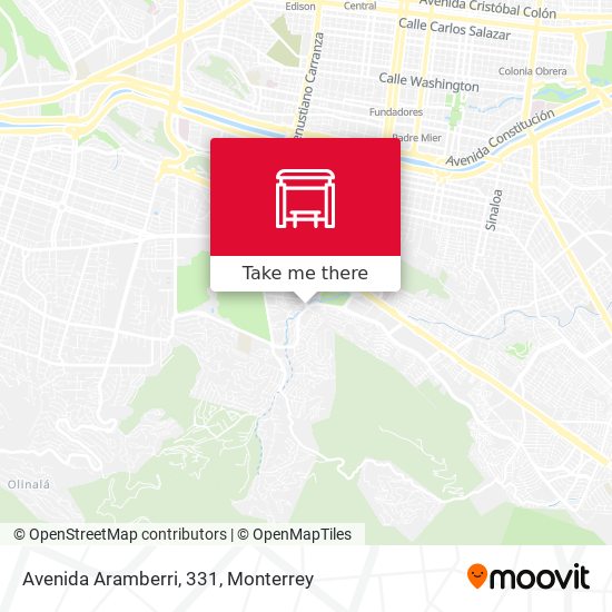 Mapa de Avenida Aramberri, 331
