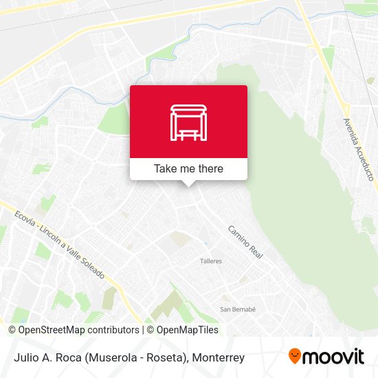 Julio A. Roca (Muserola - Roseta) map
