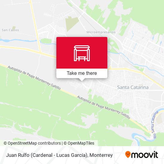 Juan Rulfo (Cardenal - Lucas García) map
