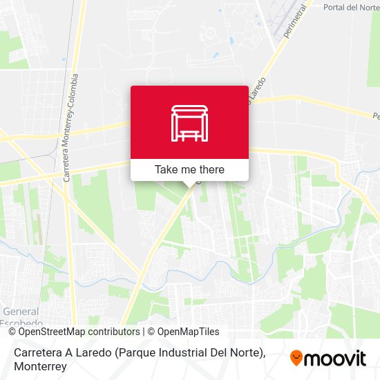 Carretera A Laredo (Parque Industrial Del Norte) map