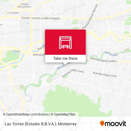 Las Torres (Estadio B.B.V.A.) map