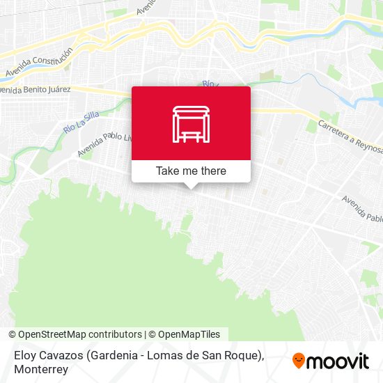 Eloy Cavazos (Gardenia - Lomas de San Roque) map
