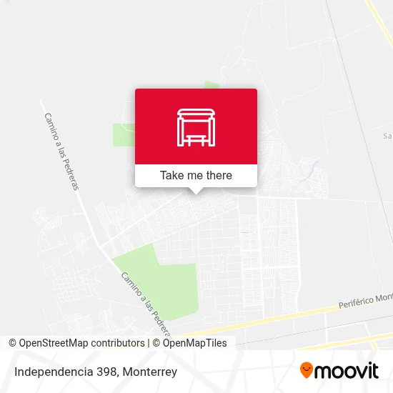 Independencia 398 map