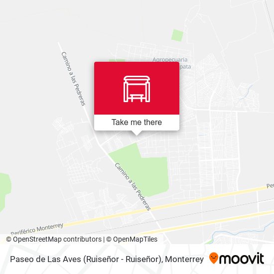 Paseo de Las Aves (Ruiseñor - Ruiseñor) map