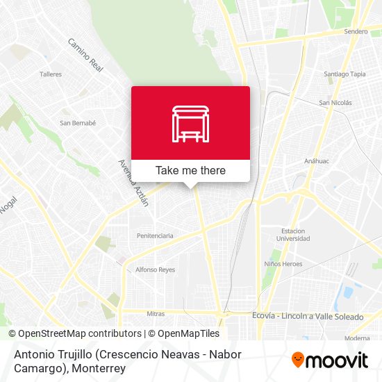 Antonio Trujillo (Crescencio Neavas - Nabor Camargo) map