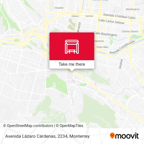 Avenida Lázaro Cárdenas, 2234 map