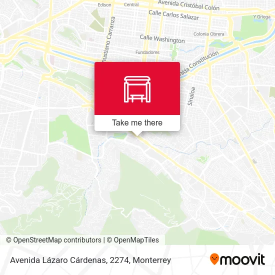 Mapa de Avenida Lázaro Cárdenas, 2274