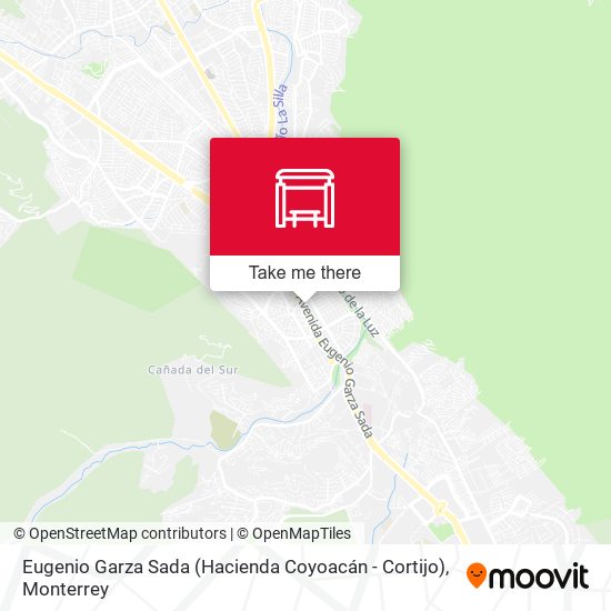 Eugenio Garza Sada (Hacienda Coyoacán - Cortijo) map