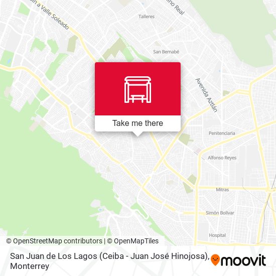 Mapa de San Juan de Los Lagos (Ceiba - Juan José Hinojosa)
