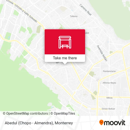 Abedul (Chopo - Almendra) map