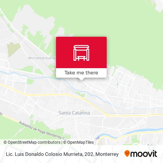 Lic. Luis Donaldo Colosio Murrieta, 202 map