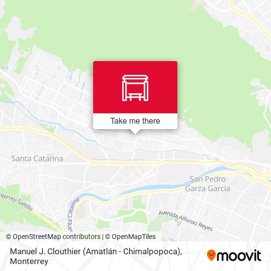 Mapa de Manuel J. Clouthier (Amatlán - Chimalpopoca)