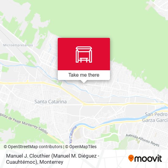 Manuel J. Clouthier (Manuel M. Diéguez - Cuauhtémoc) map
