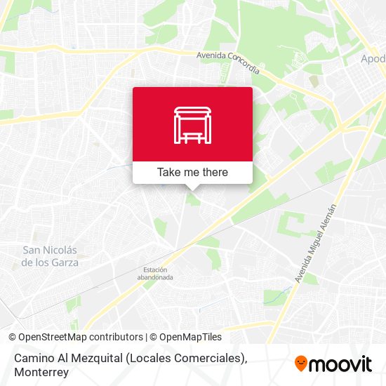 Camino Al Mezquital (Locales Comerciales) map
