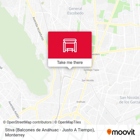 Stiva (Balcones de Anáhuac - Justo A Tiempo) map