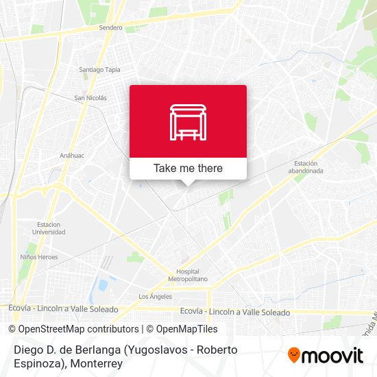 Mapa de Diego D. de Berlanga (Yugoslavos - Roberto Espinoza)