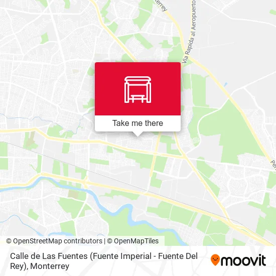 Calle de Las Fuentes (Fuente Imperial - Fuente Del Rey) map
