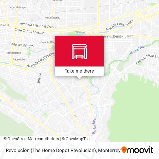 Revolución (The Home Depot Revolución) map