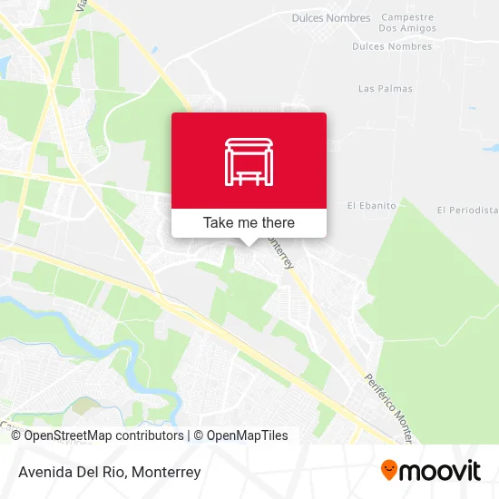 Avenida Del Rio map