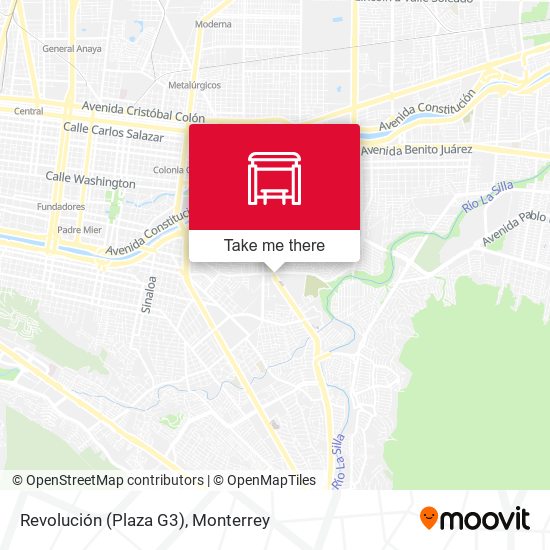 Revolución (Plaza G3) map