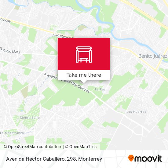 Avenida Hector Caballero, 298 map