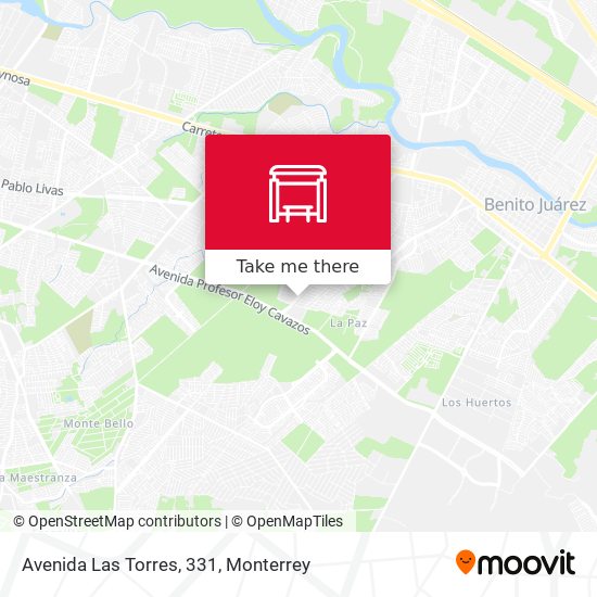 Avenida Las Torres, 331 map