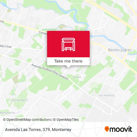 Avenida Las Torres, 379 map