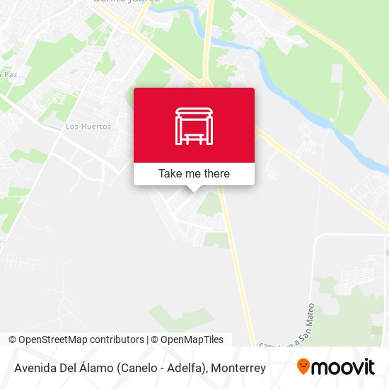 Avenida Del Álamo (Canelo - Adelfa) map