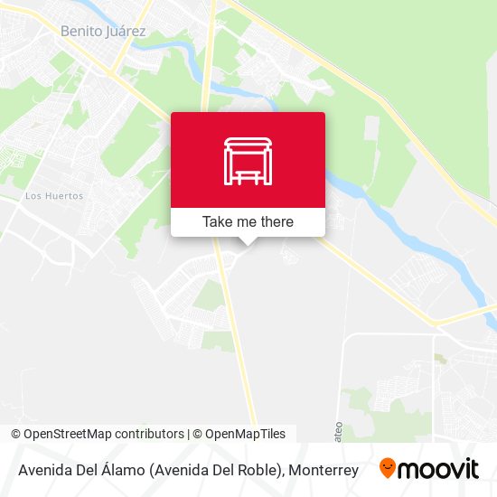 Mapa de Avenida Del Álamo (Avenida Del Roble)