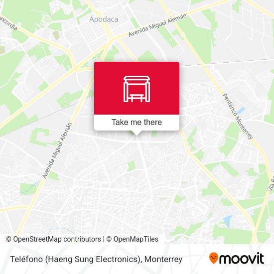 Teléfono (Haeng Sung Electronics) map