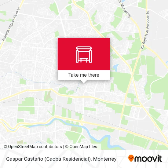 Gaspar Castaño (Caoba Residencial) map