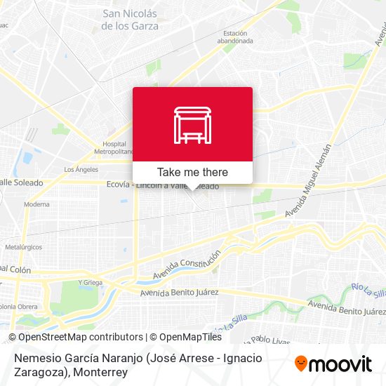 Mapa de Nemesio García Naranjo (José Arrese - Ignacio Zaragoza)