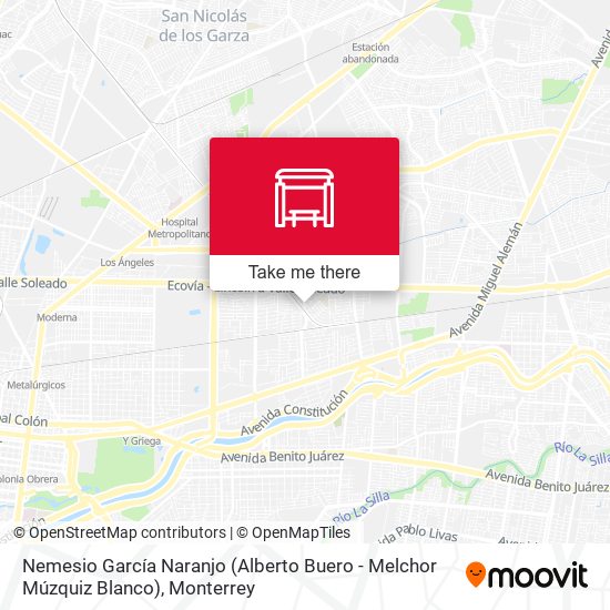 Nemesio García Naranjo (Alberto Buero - Melchor Múzquiz Blanco) map
