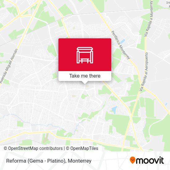 Mapa de Reforma (Gema - Platino)