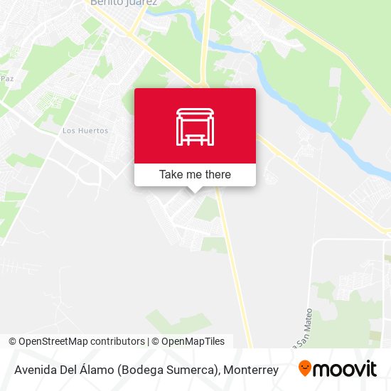 Avenida Del Álamo (Bodega Sumerca) map