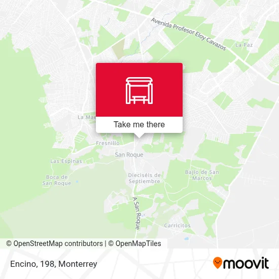 Encino, 198 map