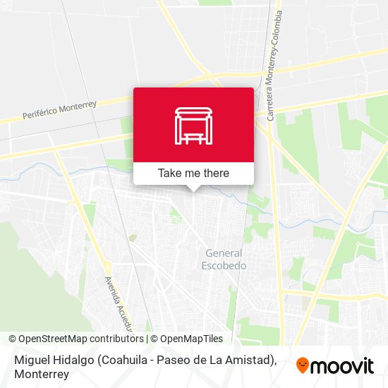 Miguel Hidalgo (Coahuila - Paseo de La Amistad) map