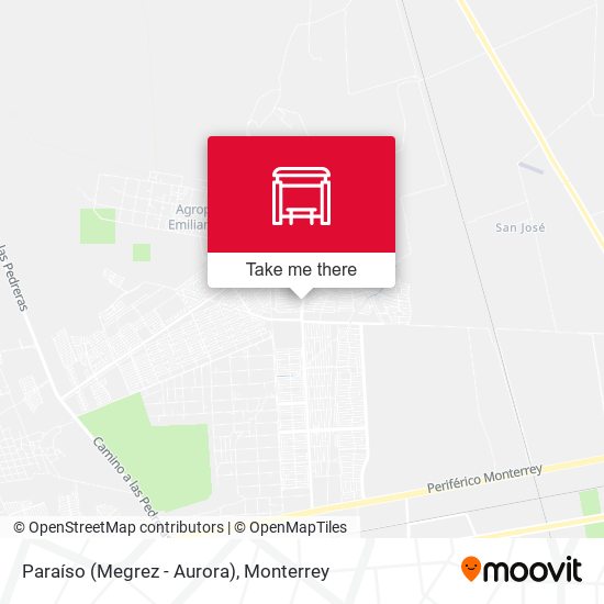Mapa de Paraíso (Megrez - Aurora)