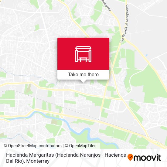 Mapa de Hacienda Margaritas (Hacienda Naranjos - Hacienda Del Río)