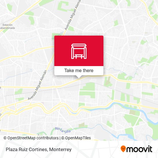 Mapa de Plaza Ruiz Cortines