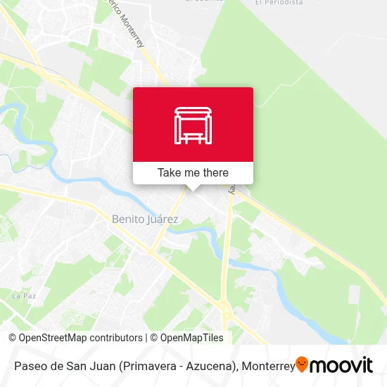 Paseo de San Juan (Primavera - Azucena) map