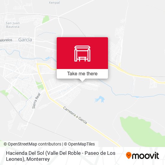 Hacienda Del Sol (Valle Del Roble - Paseo de Los Leones) map