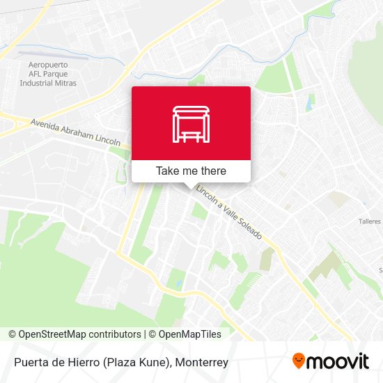 Puerta de Hierro (Plaza Kune) map