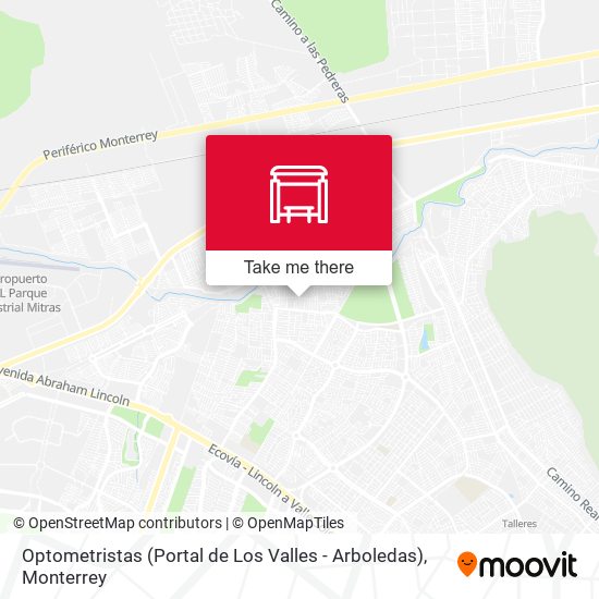 Optometristas (Portal de Los Valles - Arboledas) map
