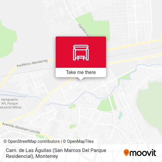 Mapa de Cam. de Las Águilas (San Marcos Del Parque Residencial)