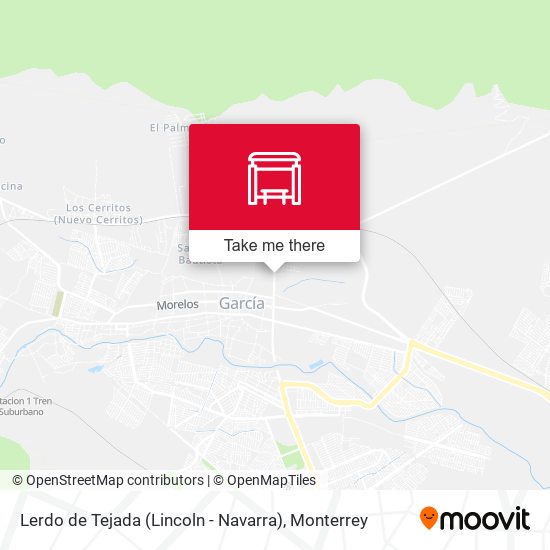 Lerdo de Tejada (Lincoln - Navarra) map