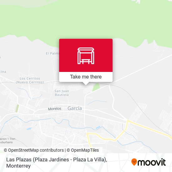 Las Plazas (Plaza Jardines - Plaza La Villa) map
