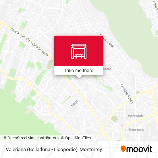 Mapa de Valeriana (Belladona - Licopodio)