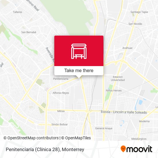 Penitenciaría (Clínica 28) map